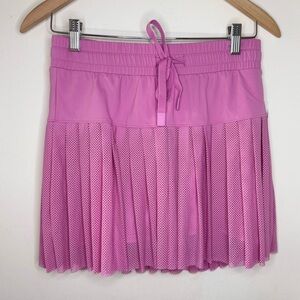 Joy Lab Mesh High Rise Pleated Tennis Skort Skirt Women’s Small Activewear NEW